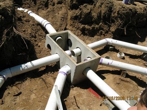 distribution box in a septic system|replacing septic distribution box.